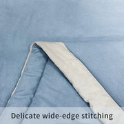 2025 New Japanese Polyester Cotton Quilted Summer Quilt Skin-Friendly Washable Light Luxury Style Solid Color Lightweight