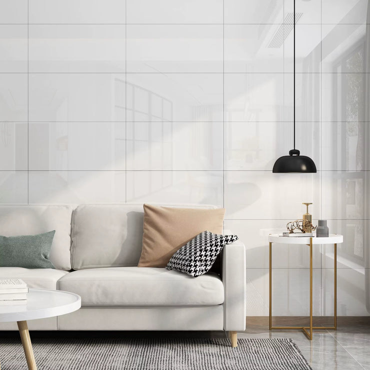 10-20Pcs 30X60Cm Self-Adhesive Marble PVC Floor Tiles Waterproof Peel Stick Wall Sticker Kitchen Bathroom Removable Home Decor ﻿