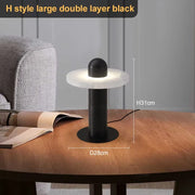 Marble Table Lamp with Plug for Bedroom Living Room Modern Desk Lighting Italian Designer Bedside Nightstand Lamp