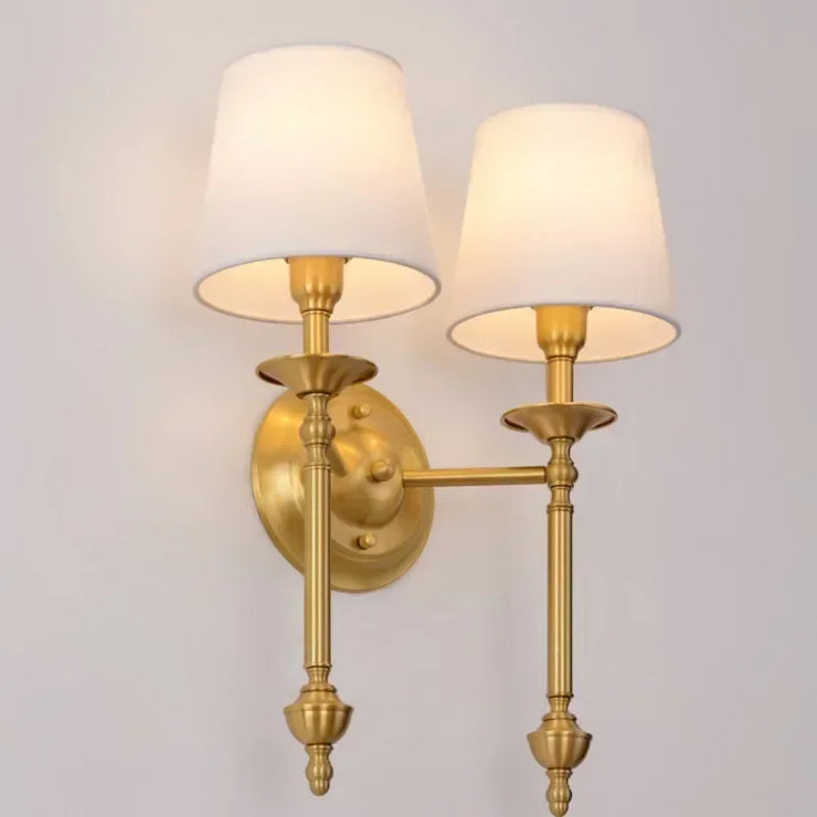 American Bedroom Bedside Lamp Mirror Front Light Simple Living Room Villa