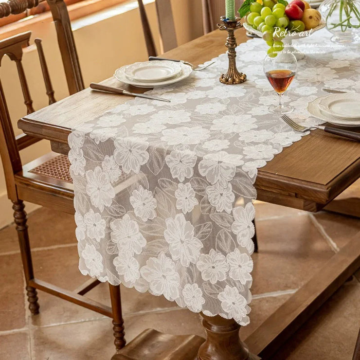 Table Runners for Dining Table, Exquisite Lace Table Runner