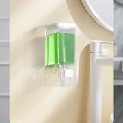 Non-punching Manual Press Soap Dispenser Wall Hanging Traceless Paste