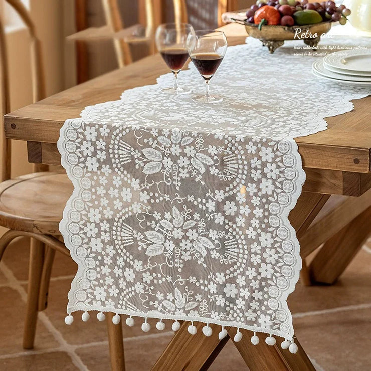 Table Runners for Dining Table, Exquisite Lace Table Runner