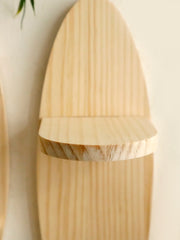 Wooden Wall Shelves, Oval Floating Shelf, Crystal Display Stands