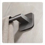 Towel rack modern space aluminum non-perforated