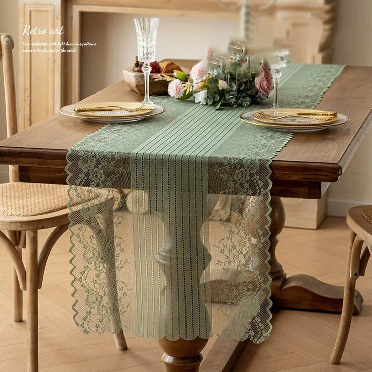 Table Runners for Dining Table, Exquisite Lace Table Runner