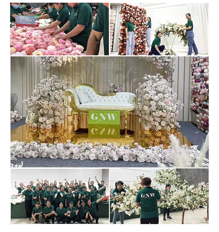 Wedding Centerpieces Artificial Floral Arrangement Desktop Decoration