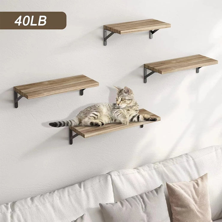 Floating Shelves for Wall,Bookshelves，Wall Mounted Wood Shelf for Living Room