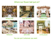 Wedding Centerpieces Artificial Floral Arrangement Desktop Decoration