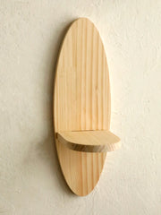 Wooden Wall Shelves, Oval Floating Shelf, Crystal Display Stands