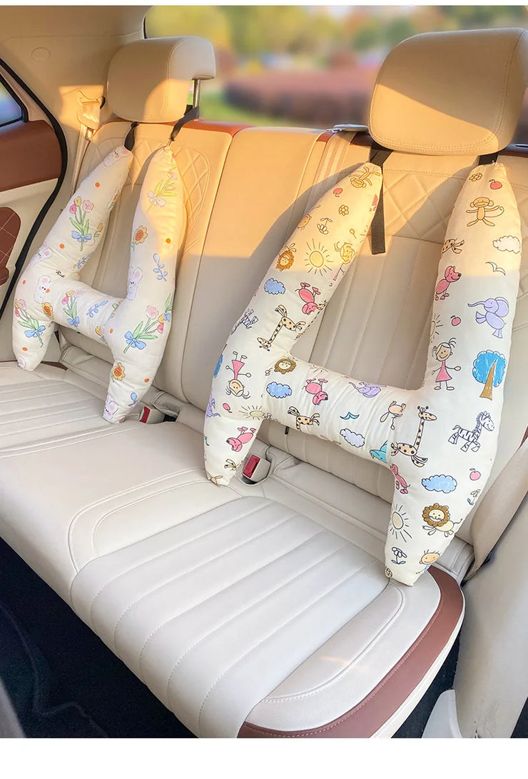 Car Throw Pillow Children&