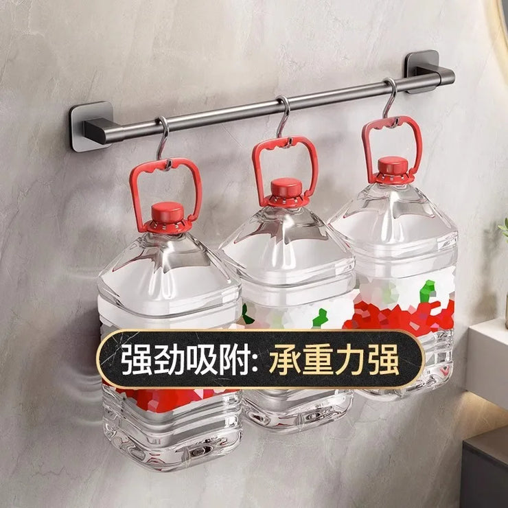 Towel rack modern space aluminum non-perforated
