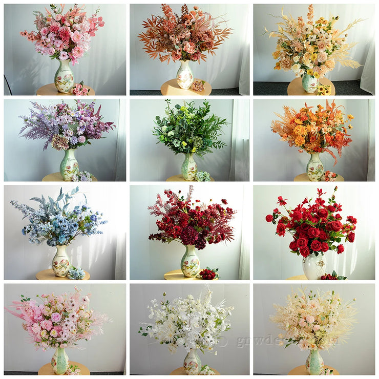 Wedding Centerpieces Artificial Floral Arrangement Desktop Decoration