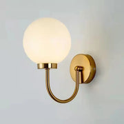 Bedside Lamp Modern Nordic Spherical Glass Wall Lamp