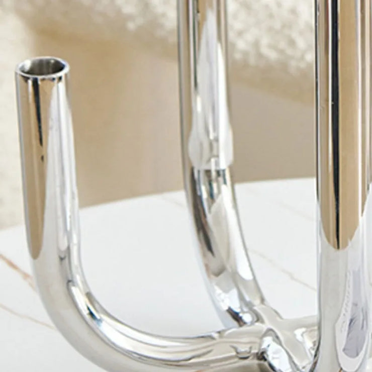 Modern Four Head Metal Candle Holders Creative Art Living Room Desktop