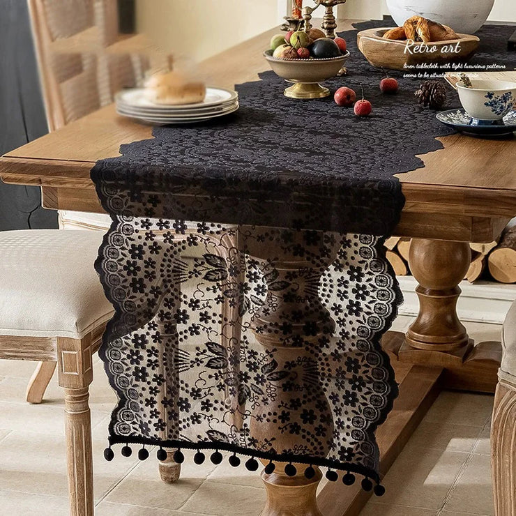 Table Runners for Dining Table, Exquisite Lace Table Runner