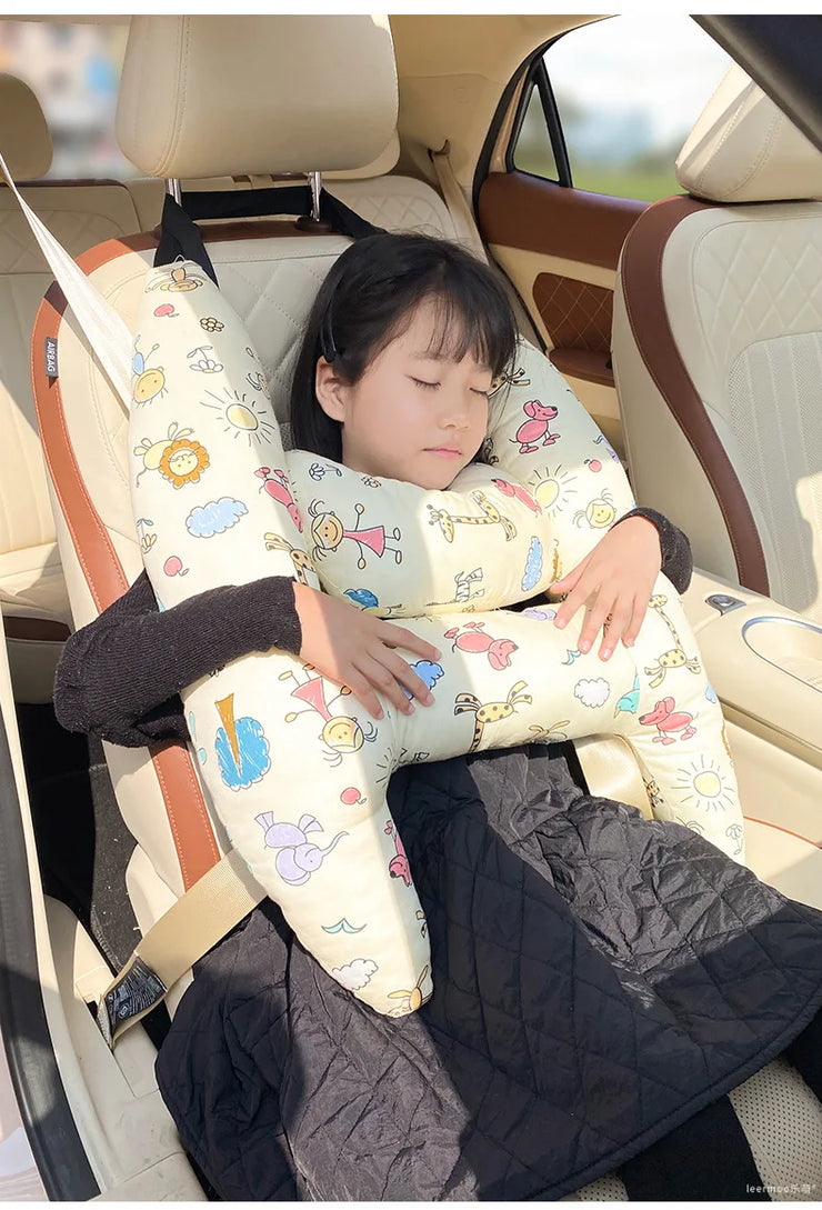 Car Throw Pillow Children&