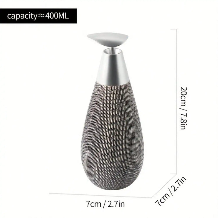 Creative Retro Style Ceramic Push-Type Soap Dispenser With Pump