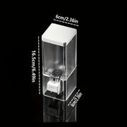 Non-punching Manual Press Soap Dispenser Wall Hanging Traceless Paste