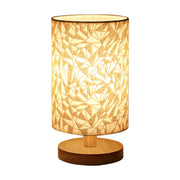 USB Bedside Lamp Night Lights Table Lamp For Bedroom Wooden Desk