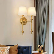 American Bedroom Bedside Lamp Mirror Front Light Simple Living Room Villa