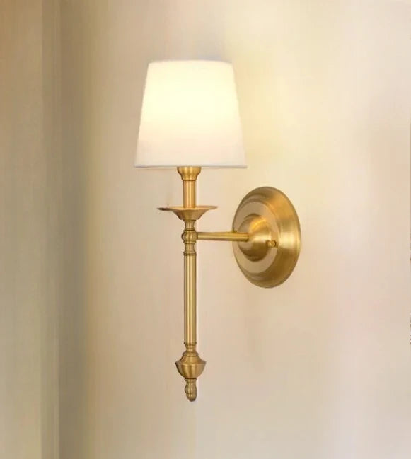 American Bedroom Bedside Lamp Mirror Front Light Simple Living Room Villa