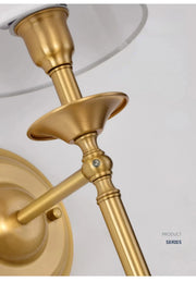 American Bedroom Bedside Lamp Mirror Front Light Simple Living Room Villa