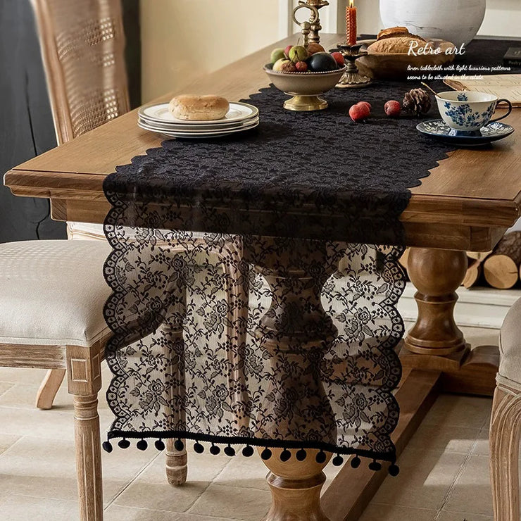 Table Runners for Dining Table, Exquisite Lace Table Runner