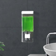 Non-punching Manual Press Soap Dispenser Wall Hanging Traceless Paste