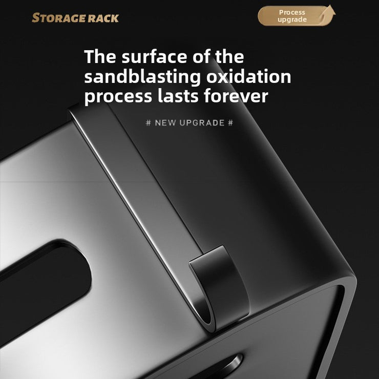 Wall-Mounted Bathroom Corner Shelf - No Drilling Required | Sammy&Ronnie