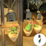Christmas Small Bulb Light String Christmas Decoration LED Light String Santa Claus Snowman Christmas Tree