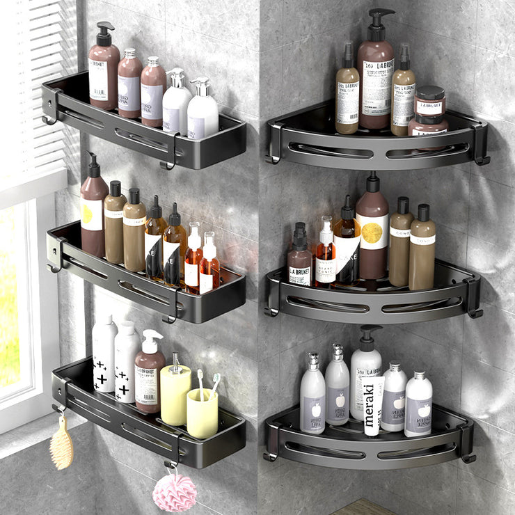 Wall-Mounted Bathroom Corner Shelf - No Drilling Required | Sammy&Ronnie