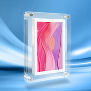 Acrylic Digital Photo Frame 5/7 Inch 1000Mah Vertical Display IPS Screen 4G Memory Battery Porta Retrato Digital