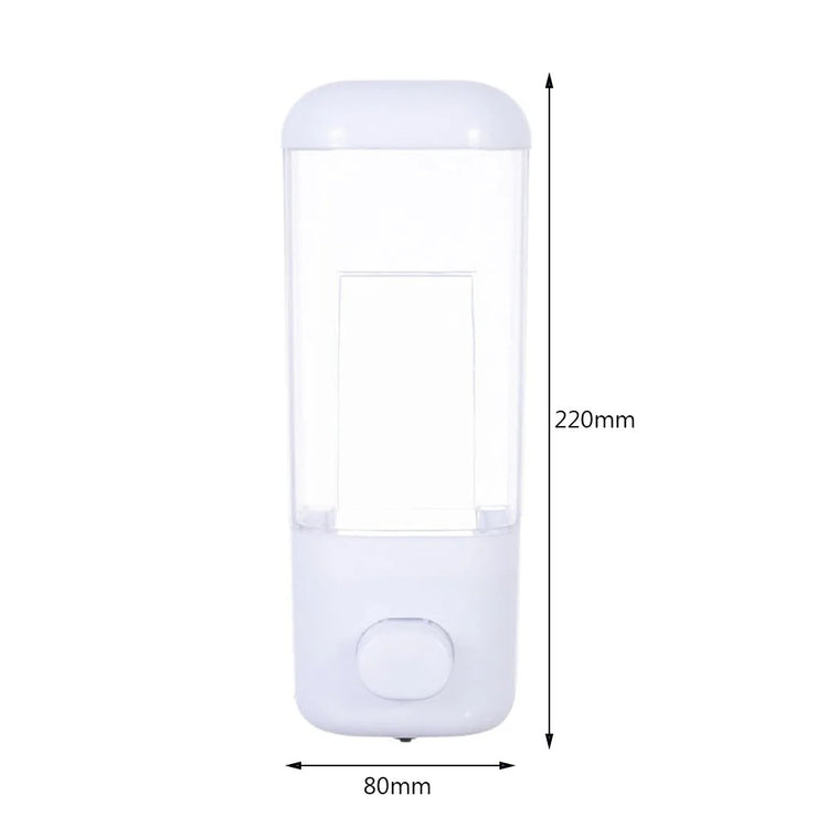500/1000ML Liquid Soap Pump Dispenser Waterproof Manual Soap Dispenser Multifunction Hand Liquid Dispenser for Bathroom Washroom