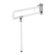 Foldable Toilet Grab Bar - Wall Mounted Safety Handle for Disabled & Elderly