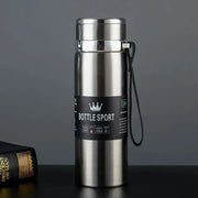 1L Thermal Water Bottle - Stainless Steel Vacuum Flask for Hot & Cold